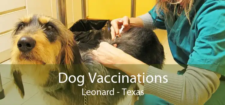 Dog Vaccinations Leonard - Texas